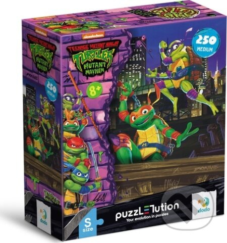 DODO Želvy Ninja Donatelo a Michelangelo 250 dílků