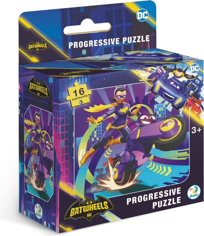 Puzzle Batwheels: Bibi 16 dílků