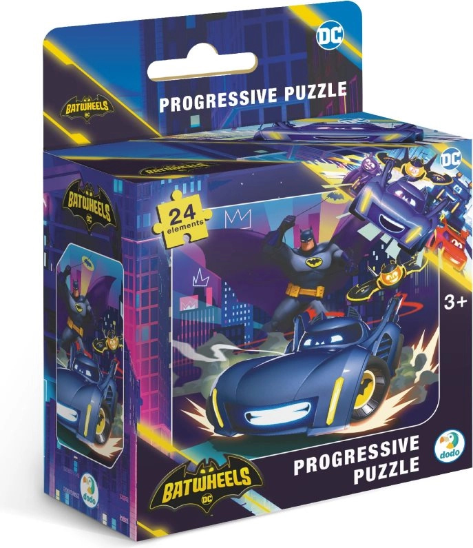 DODO Puzzle Batwheels: Bam 24 dílků