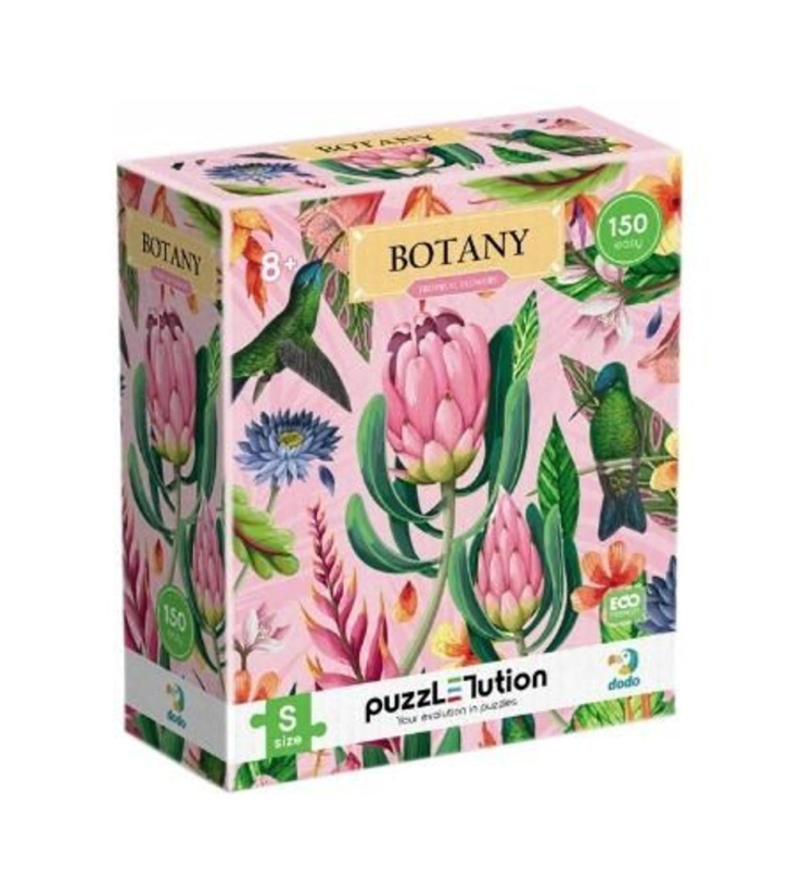 Botany Tropické květiny - puzzle z kategorie Naučné puzzle