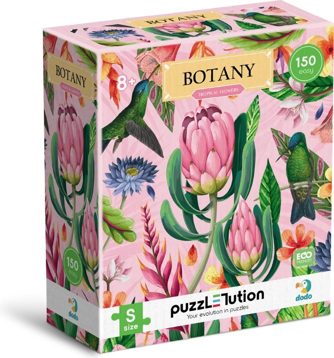 Botany Tropické květiny - puzzle z kategorie Naučné puzzle