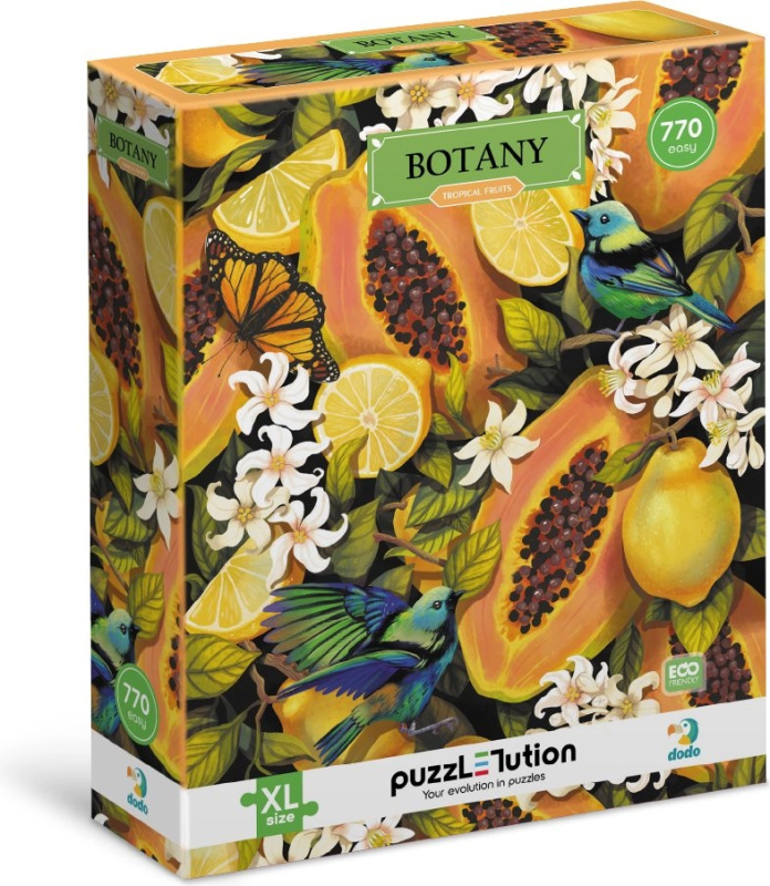 Puzzle Botany: Tropické ovoce 770 dílků