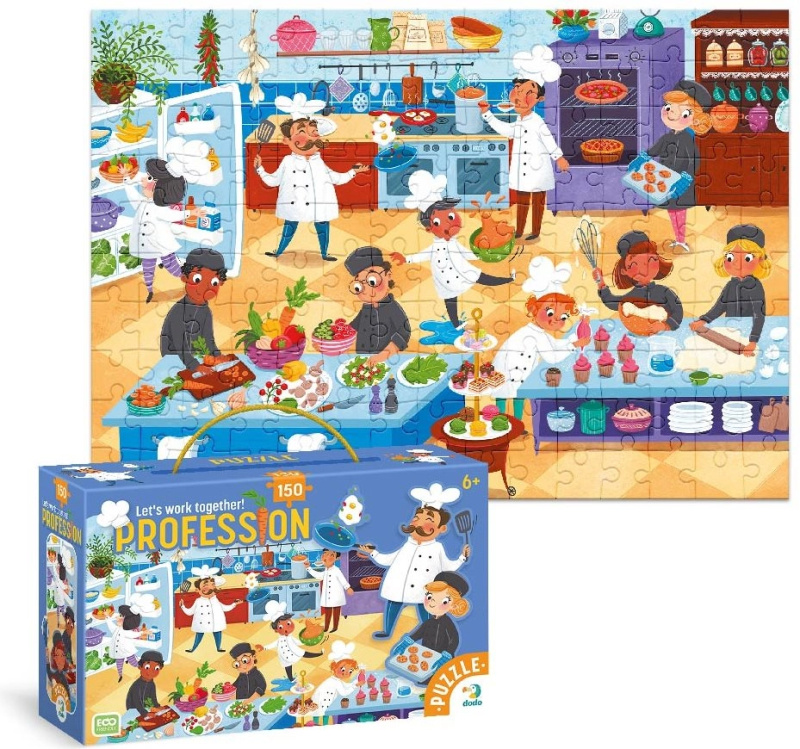 Puzzle DODO Povolání Kuchař 150 dílků