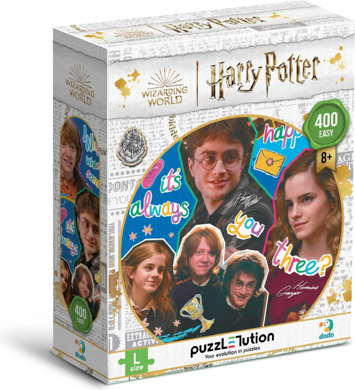DODO puzzle Harry Potter: Vždycky tihle tři 400 dílků