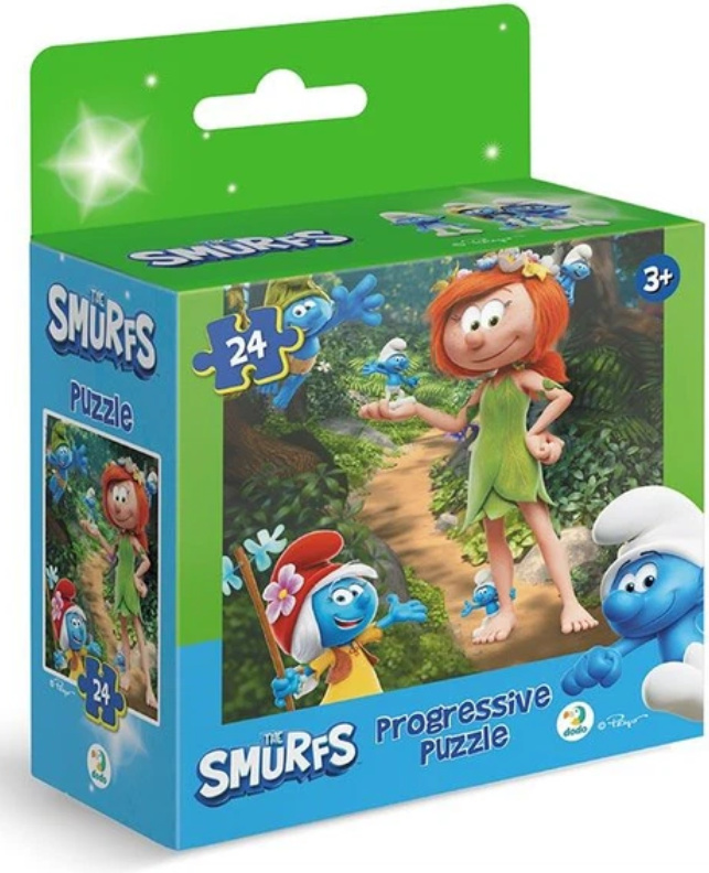 Šmoulové puzzle princezna v lese 24 dílků