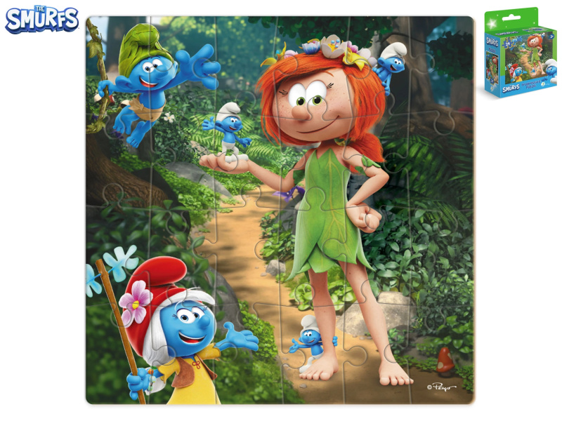 Šmoulové puzzle princezna v lese 24 dílků
