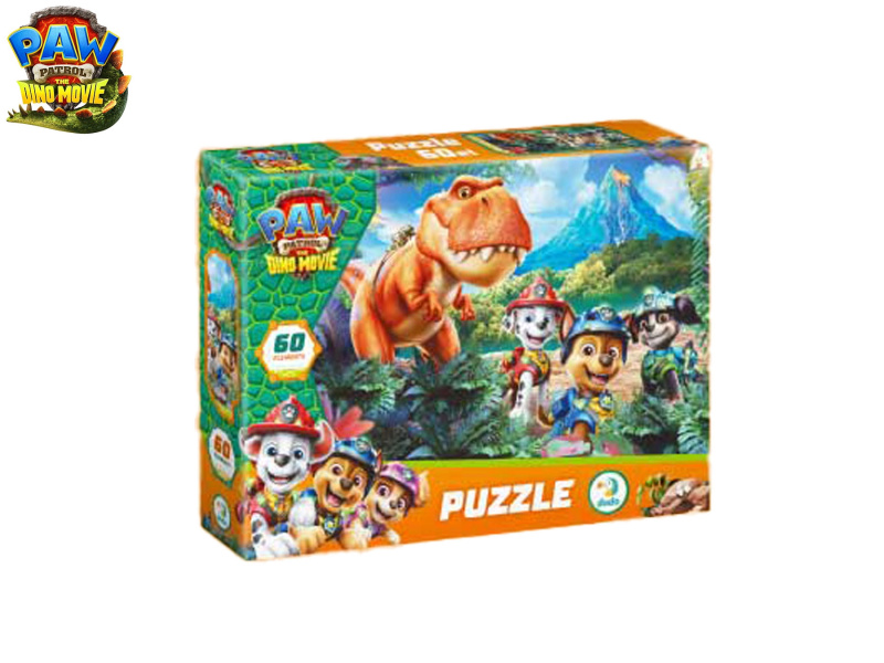 Puzzle Paw Patrol: The Dino Movie - 60 dílků