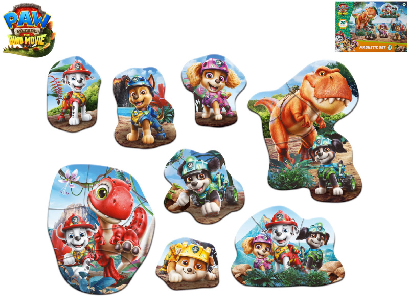 Magnetická sada Paw Patrol: The Dino Movie