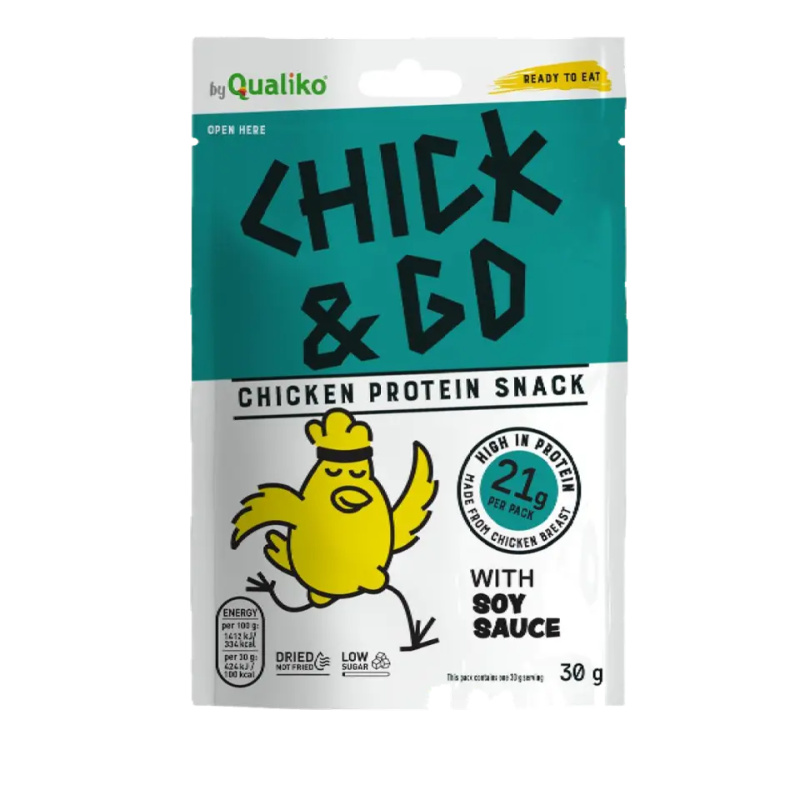 Chick&Go Sušené kuřecí plátky se sójovou omáčkou