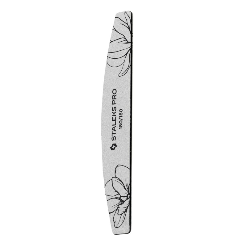 STALEKS Minerální pilník na nehty Expert 40 180/180 (Crescent Mineral Nail File) 25 ks