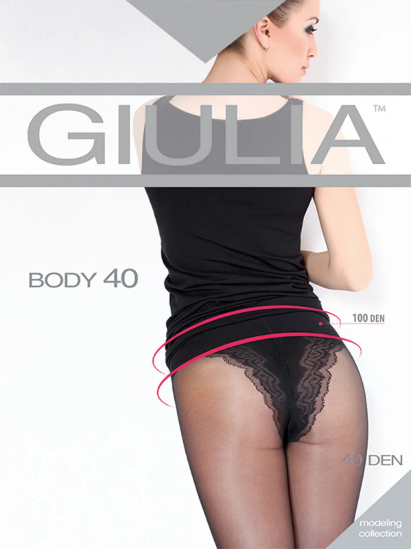 Punčochové kalhoty BODY 40 - GIULIA visone 2