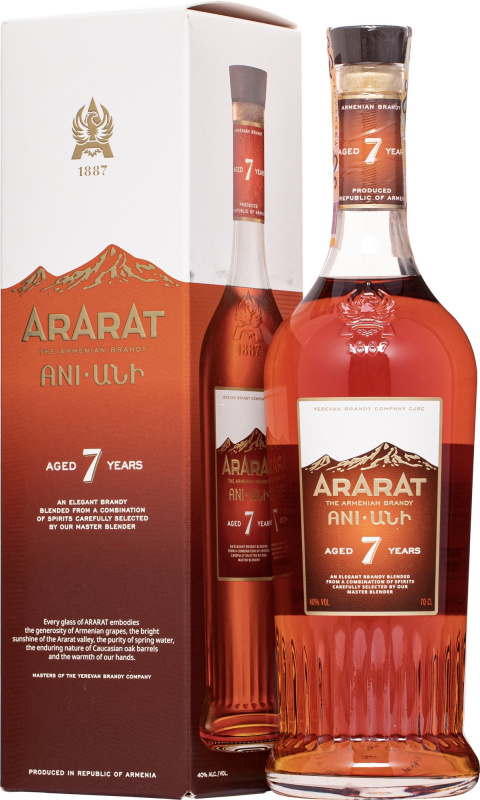Ararat Ani 7 letá 40% 0,7l