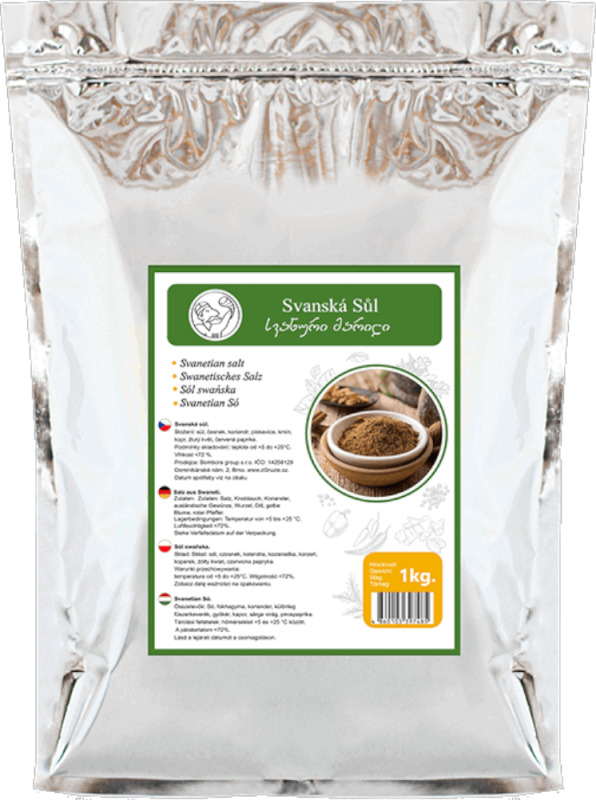 Dabi Svanská sůl Odžachuri 1kg