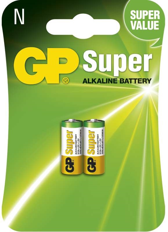 Alkalické speciální baterie GP - 910A, LR1, 1,5V, 2 ks