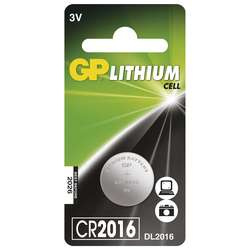 Baterie GP Lithium Cell CR2016 155 mAh