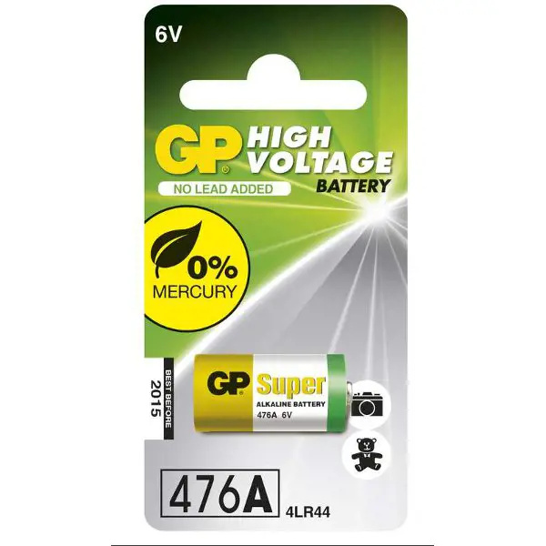 GP Batteries Alkaline 4LR44 6V 1ks 1021047612
