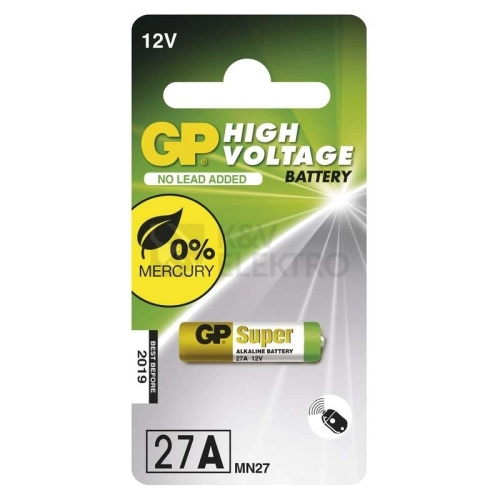 Alkalická Baterie GP 5x 27A