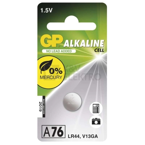 Baterie GP A76, 5 ks