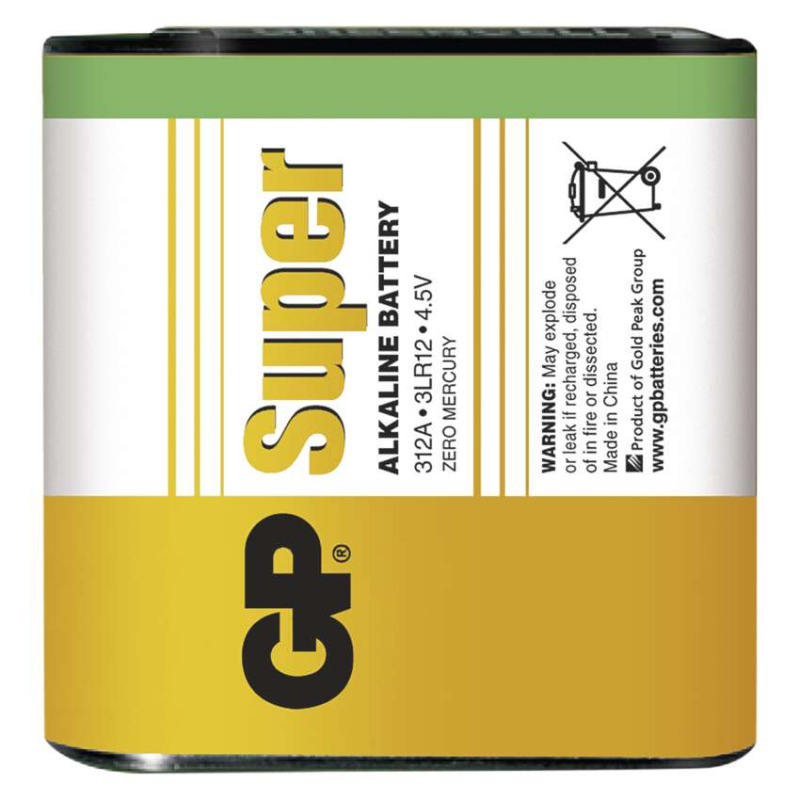Baterie alkalická GP SUPER B1360 3LR12 1SH