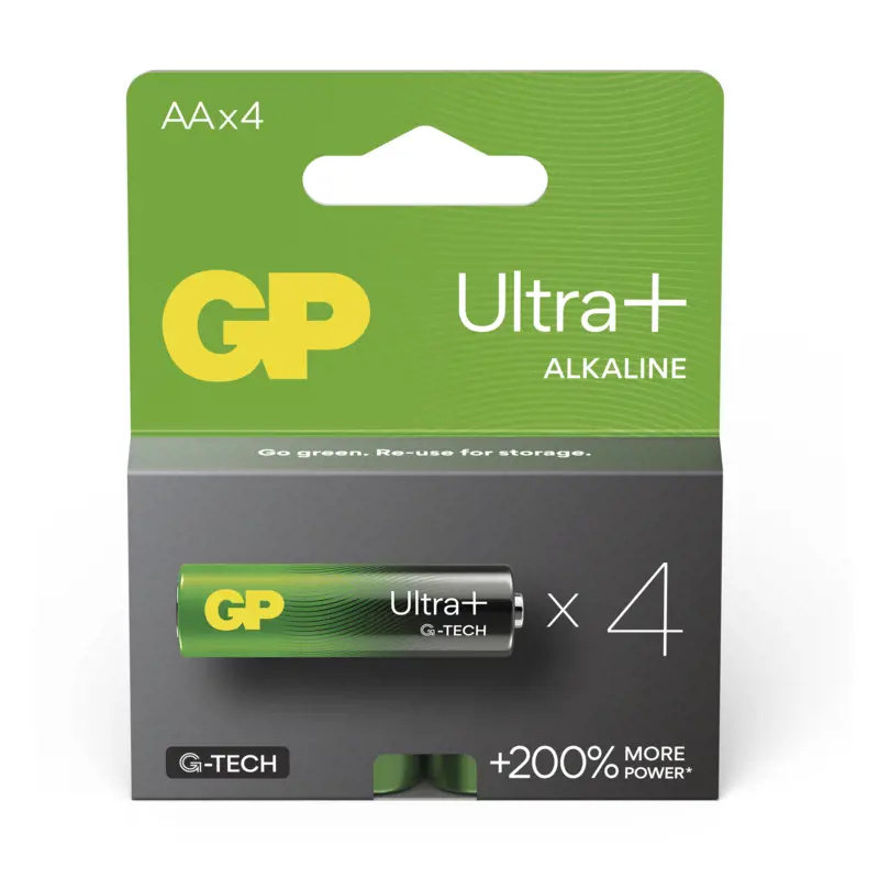 Baterie GP Ultra Plus Alkaline AA 4 ks