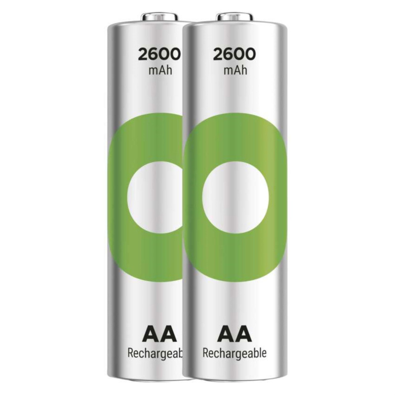 Nabíjecí baterie GP ReCyko 2600 - AA, HR6, 2 600 mAh, 2 ks