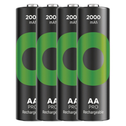 Nabíjecí baterie GP ReCyko Pro Professional AA (HR6), 4 ks