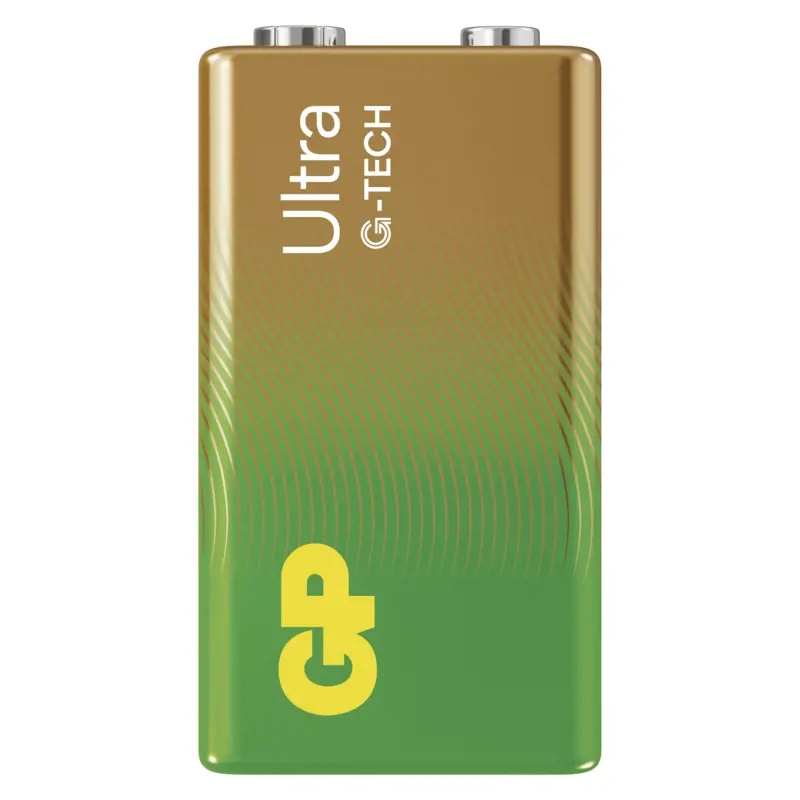 Alkalická baterie GP Ultra - 9V, 6LF22, 1 ks