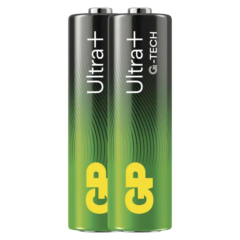 GP Alkalická baterie Ultra Plus Alkaline AA (LR6), 2 ks