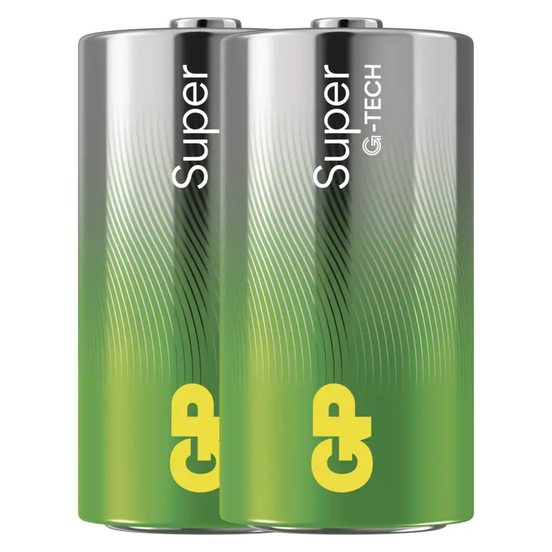 GP Alkalická baterie Super Alkaline C (LR14), 2 ks