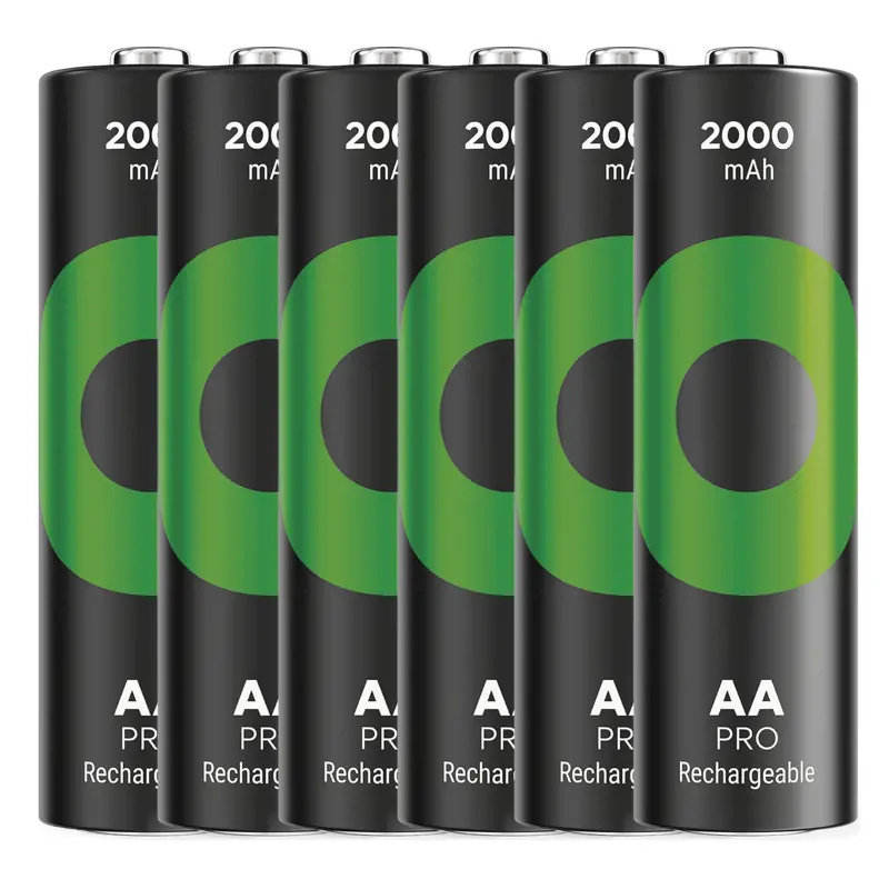 Nabíjecí baterie GP ReCyko Pro Professional - AA, HR6, 2000 mAh, 6 ks
