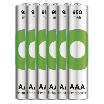 Nabíjecí baterie GP ReCyko 950 - AAA, HR03, 950 mAh, 6 ks