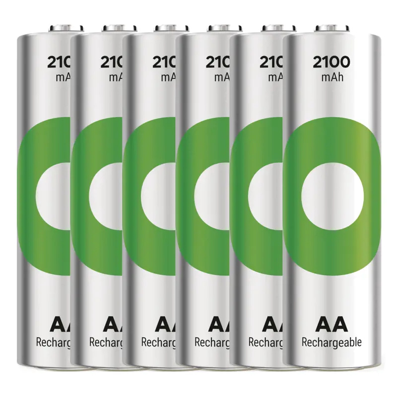 Nabíjecí baterie GP ReCyko 2100 AA (HR6), 6 ks