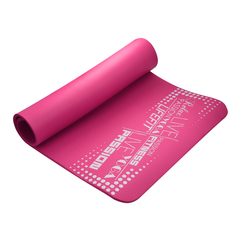 Lifefit YOGA MAT EXKLUZIV,100x58x1,ruzova