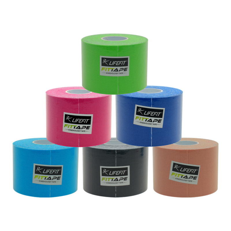 Lifefit TEJPOVACI PASKA 5x5, MIX BAREV