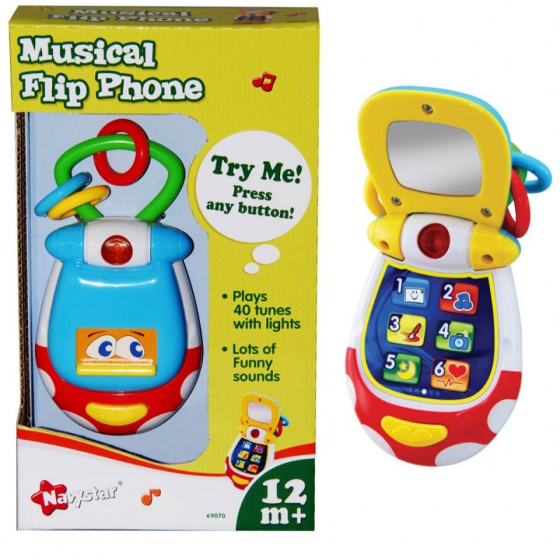 Můj první vyklápěcí telefon