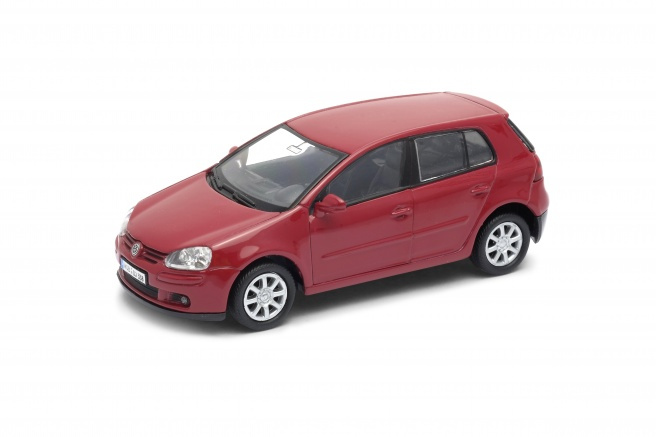 Welly - Volkswagen VW Golf V model 1:34 - červené