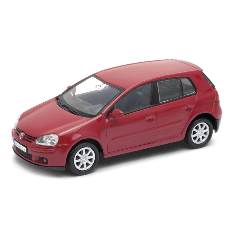 Welly - Volkswagen VW Golf V model 1:34 - červené