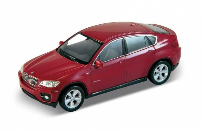 Welly BMW X6 1:34 stříbrné
