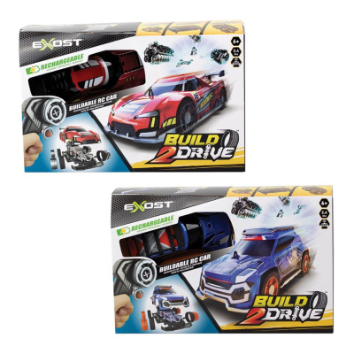 R/C závodní auto Build2 Drive 1:24 s rychlonabíjením