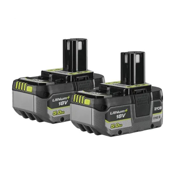 Akumulátor Ryobi ONE+ RB1850X2F24 / 18 V / 5,0 Ah / 2 ks / černá/šedá Varianta: ivi1