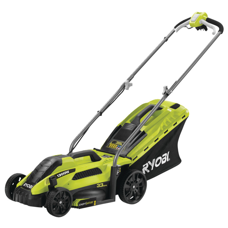 Elektrická sekačka na trávu Ryobi RLM13E33S / 1300 W / zelená / černá Varianta: ivi1