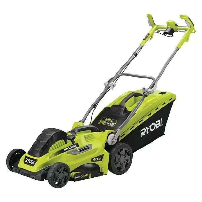 Elektrická sekačka na trávu  Ryobi RLM18E40H / 1800 W / šířka záběru 40 cm / žlutá/černá Varianta: ivi1