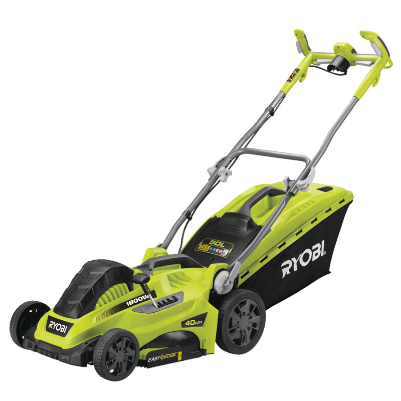 Elektrická sekačka na trávu  Ryobi RLM18E40H / 1800 W / šířka záběru 40 cm / žlutá/černá Varianta: ivi1