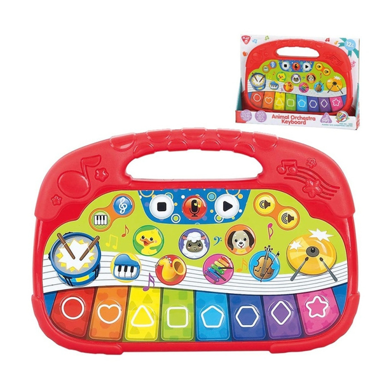 PLAYGO Klávesy zvířecí orchestr