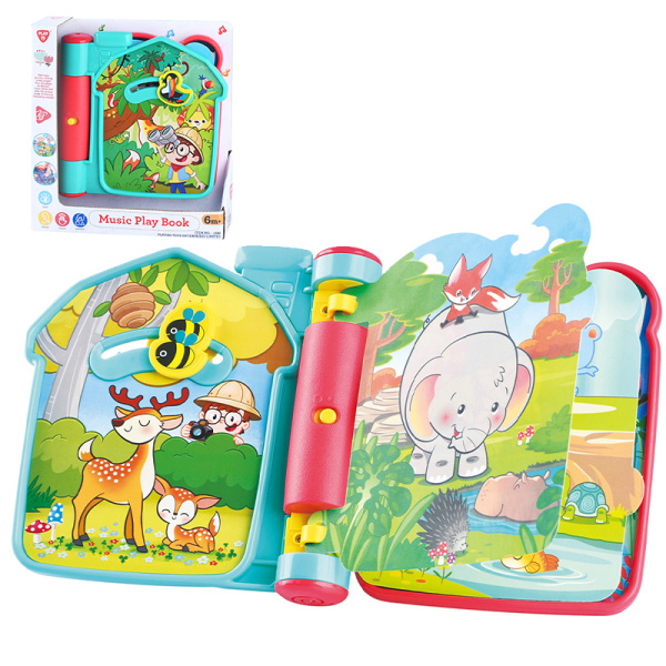 Teddies Hrací edukační knížka safari