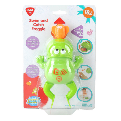 PLAYGO Plovací a chytací žabka