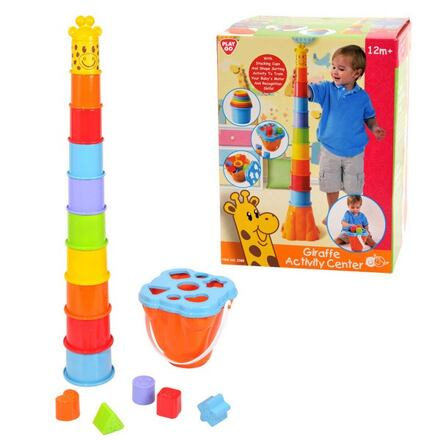 Mac Toys Žirafa štosovací kelímky