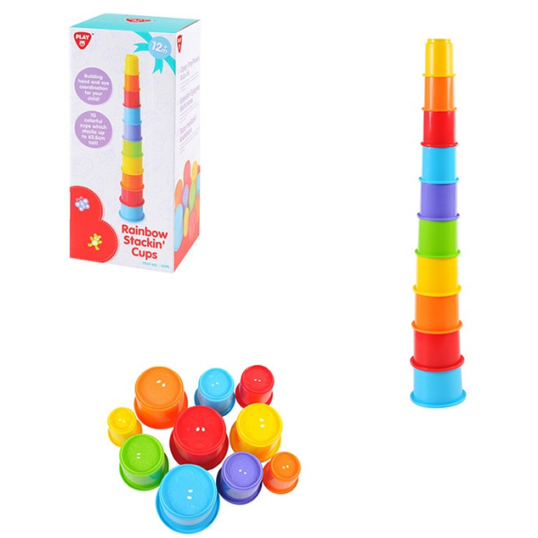 PLAYGO - Skládací věž - Zvířátka