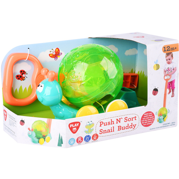 PLAYGO - Potlačte a hrajte si se šnečím kamarádem