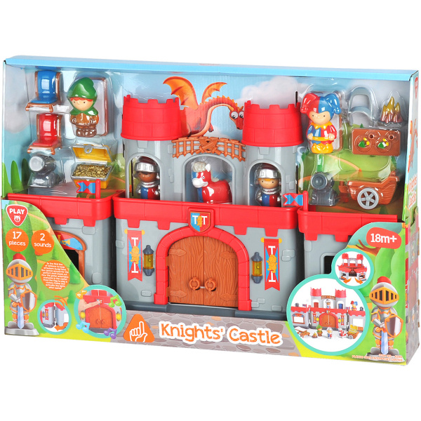 PLAYGO - Rytířský hrad 17ks